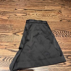 H&M satin black shorts small 6